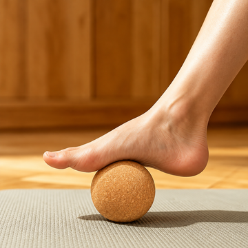 Multi-Size Cork Massage Ball Set – Portable Myofascial Release & Relaxation Balls