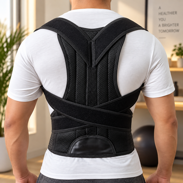 Adjustable Full Back Support Brace – Shoulder & Posture Support for Men & Women