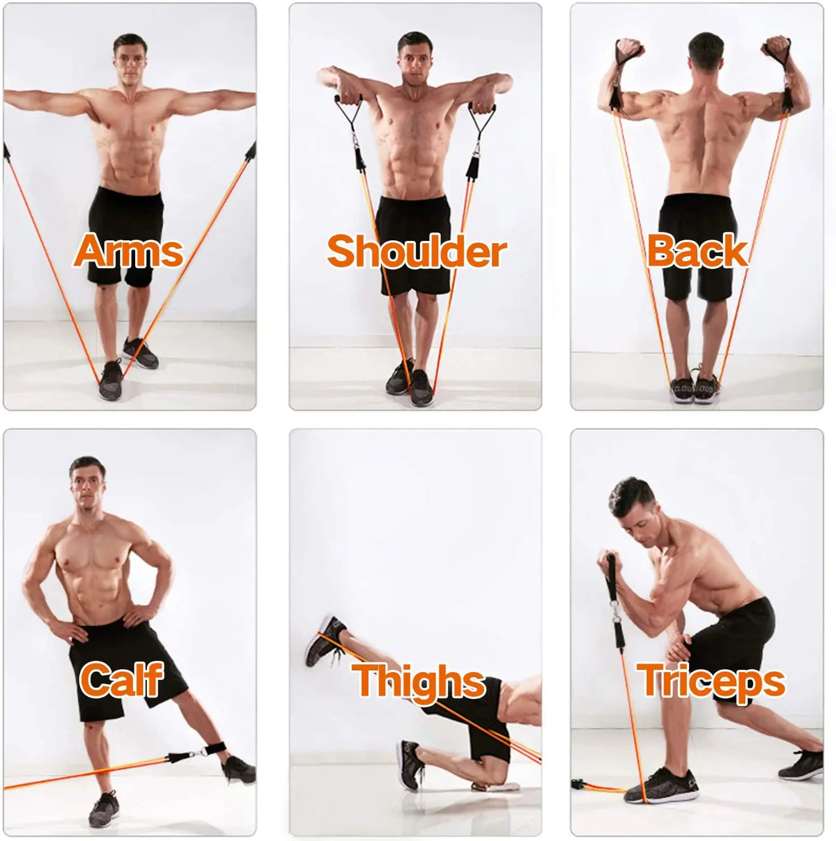 Resistance Bands Workout Set – Home Strength & Movement Training Kit