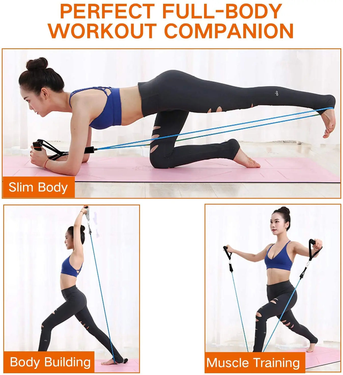 Resistance Bands Workout Set – Home Strength & Movement Training Kit