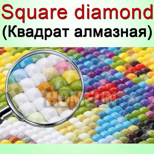 Custom Photo 5D Diamond Painting Kit – Personalized Rhinestone Art