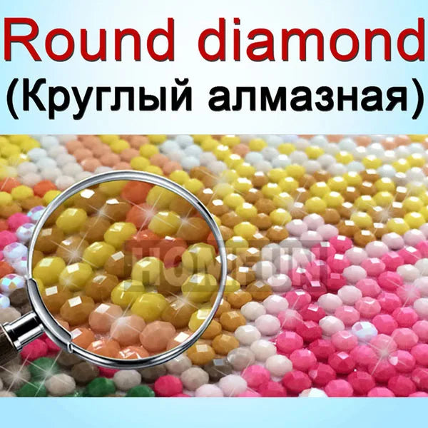 Custom Photo 5D Diamond Painting Kit – Personalized Rhinestone Art