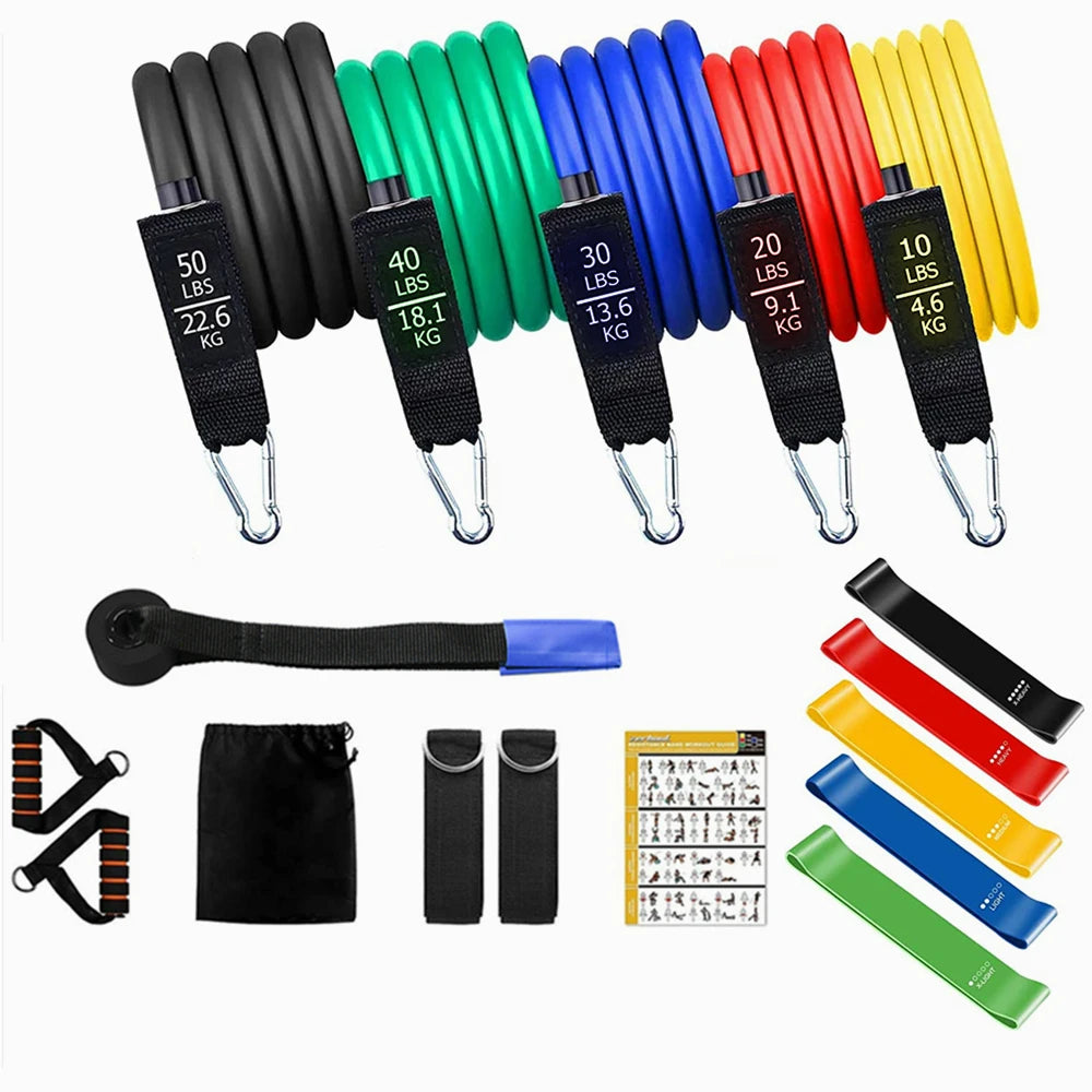 Resistance Bands Workout Set – Home Strength & Movement Training Kit