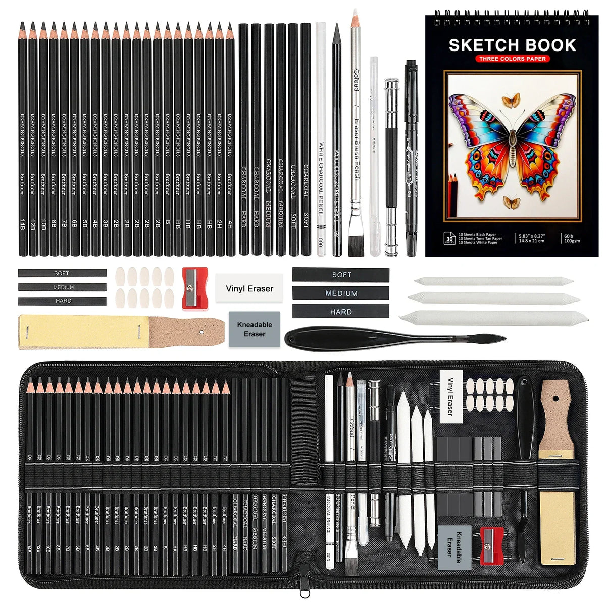 Professional Drawing & Sketching Kit Set