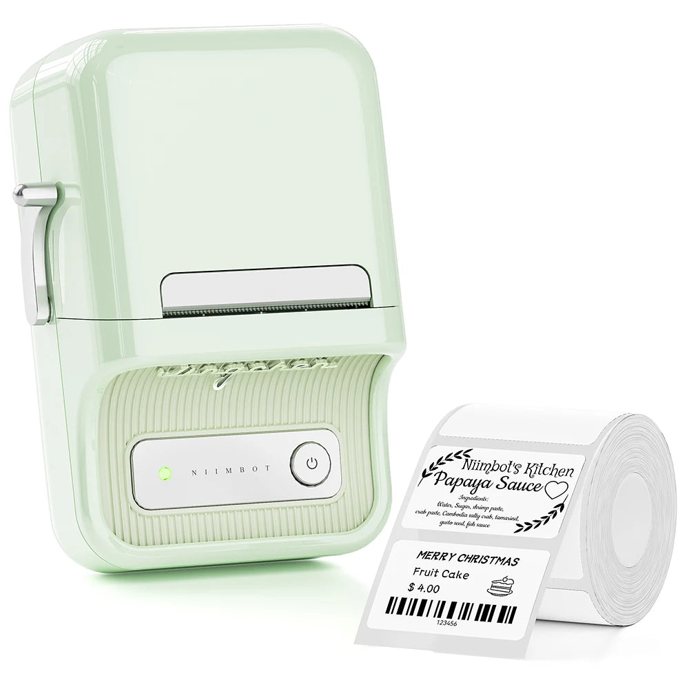 Niimbot B1/B21 Wireless Bluetooth Label Maker With Freezer Label for Kitchen Refrigerator Food Storage
