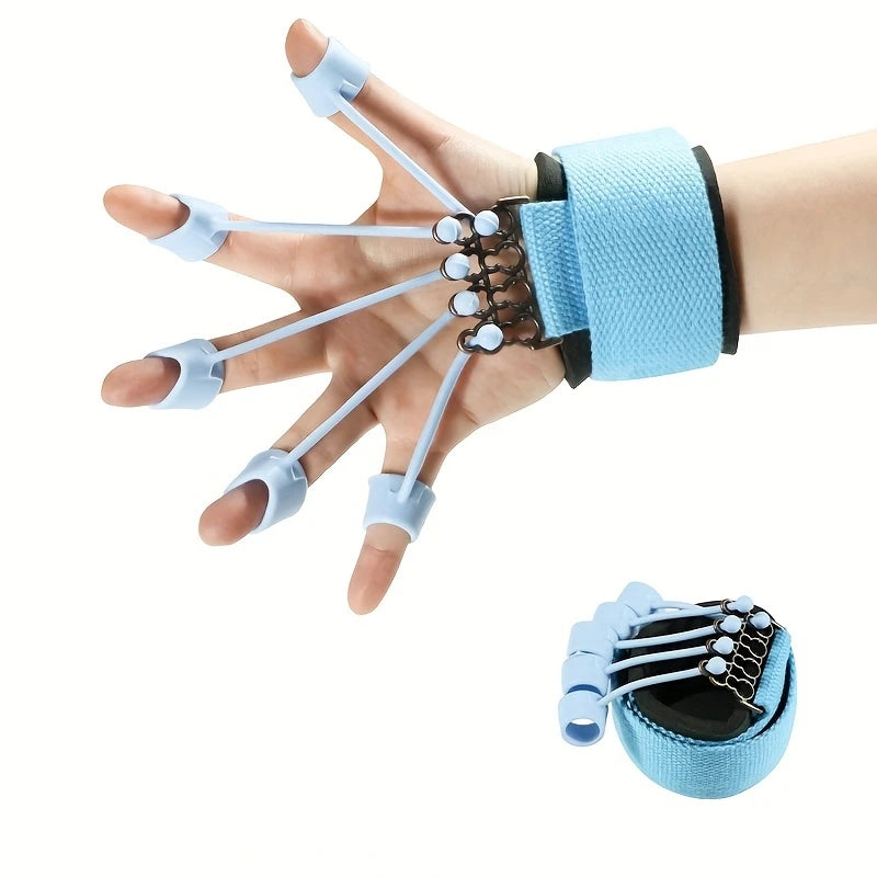Finger Extensor Exerciser – Adjustable Silicone Hand Strength Trainer