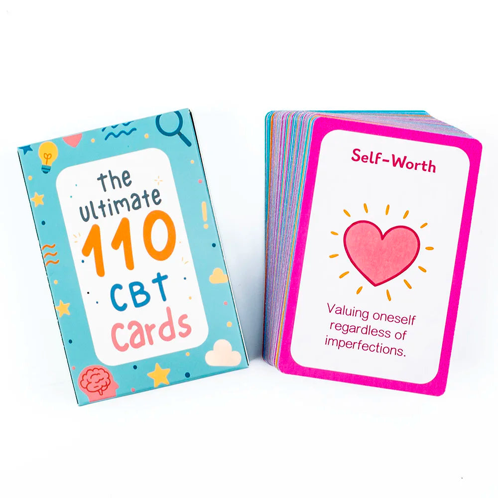 110-Piece Mindfulness & Emotional Wellness Card Set