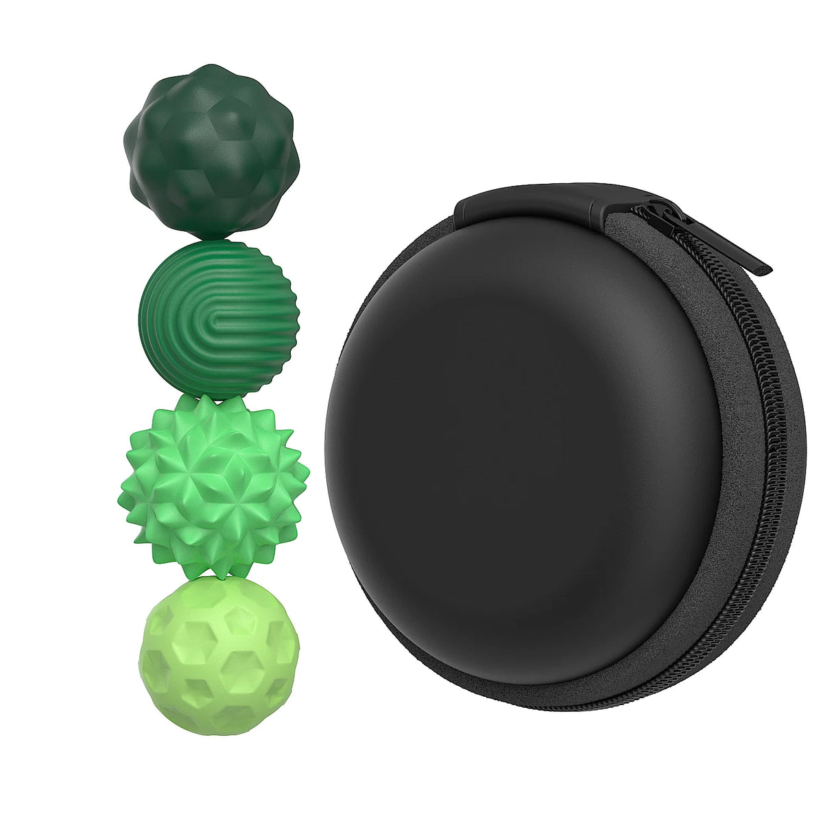 Magnetic Sensory Massage Ball Set – Soft Silicone Touch & Relaxation Balls