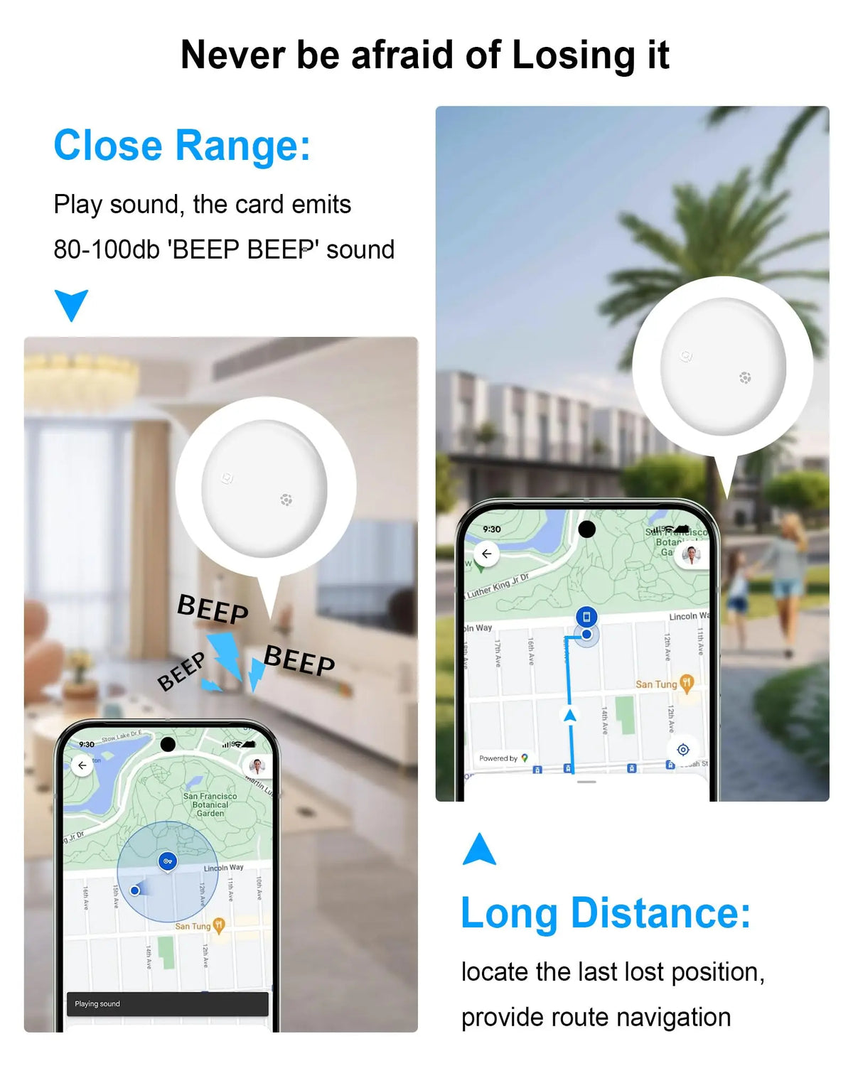 Google Find Hub Smart Tracker – Android Anti-Lost Key, Wallet & Bag Finder