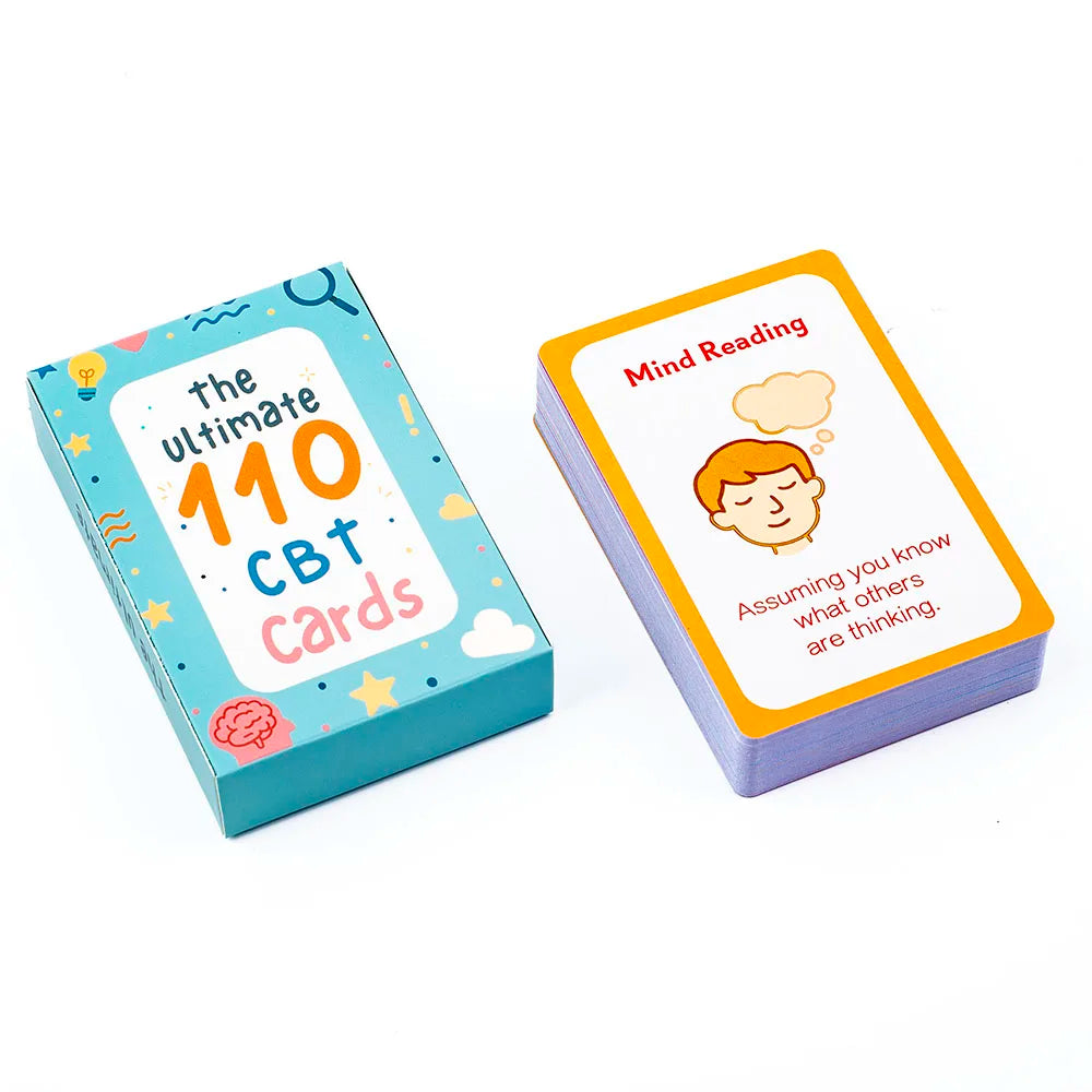 110-Piece Mindfulness & Emotional Wellness Card Set