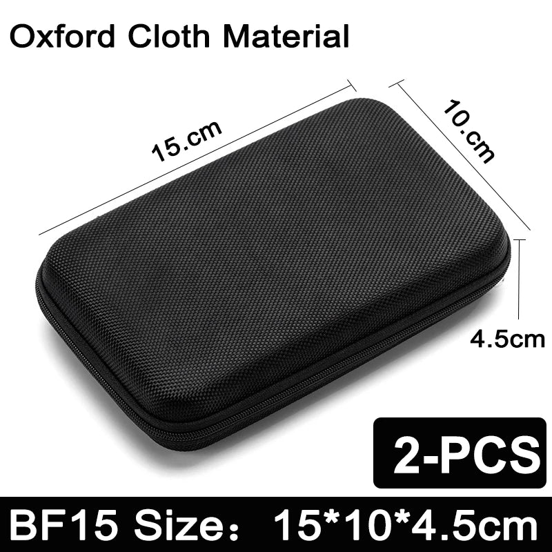 Portable Tech Organizer Pouch – Zipper Cable & Electronics Storage Case