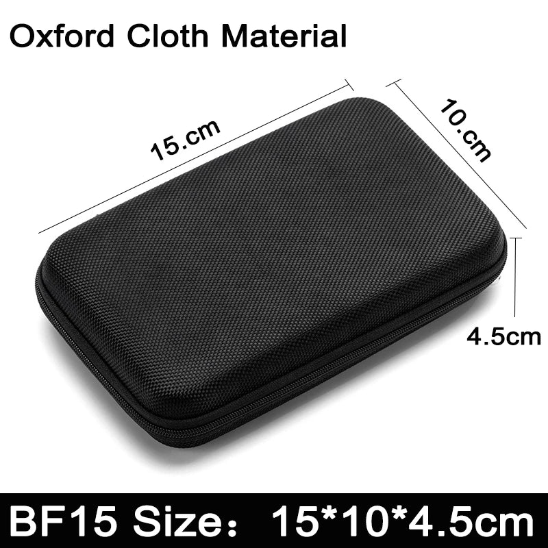 Portable Tech Organizer Pouch – Zipper Cable & Electronics Storage Case