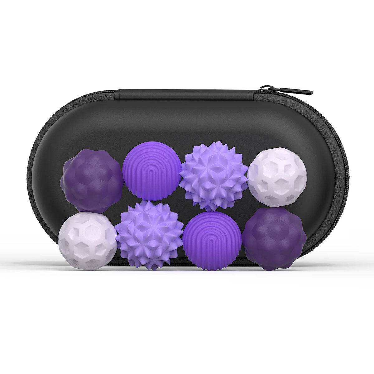 Magnetic Sensory Massage Ball Set – Soft Silicone Touch & Relaxation Balls