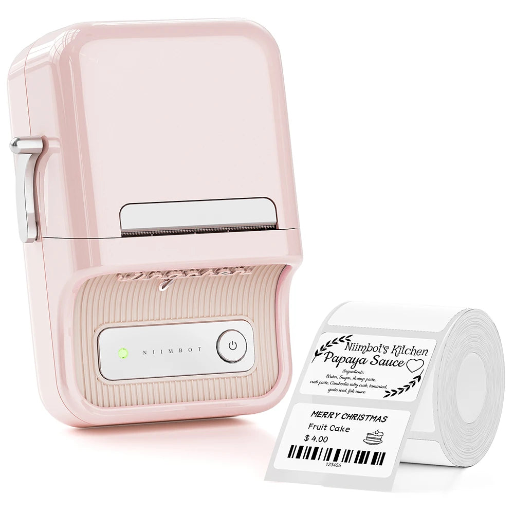 Niimbot B1/B21 Wireless Bluetooth Label Maker With Freezer Label for Kitchen Refrigerator Food Storage