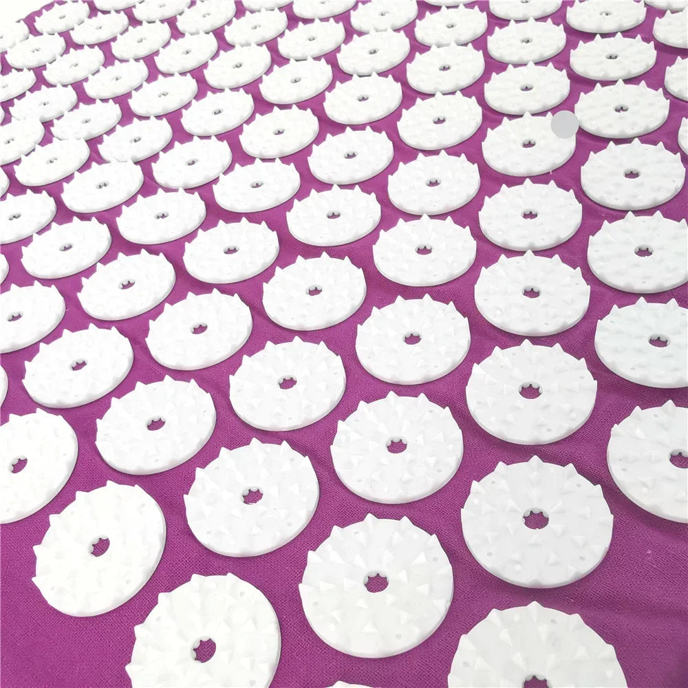 Acupressure Mat & Pillow Set – Full Body Relaxation & Massage Cushion