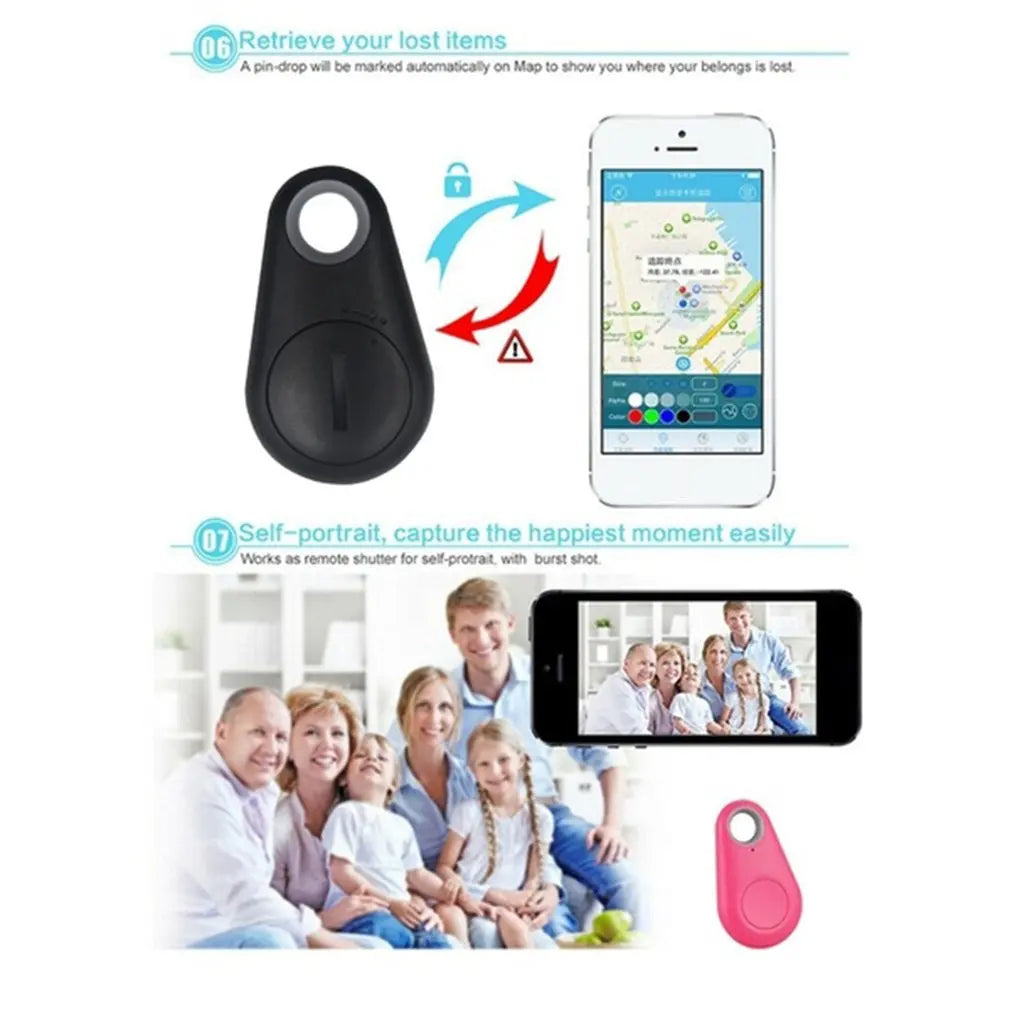 Mini Bluetooth Anti-Lost Tracker – Smart Key, Wallet & Bag Finder
