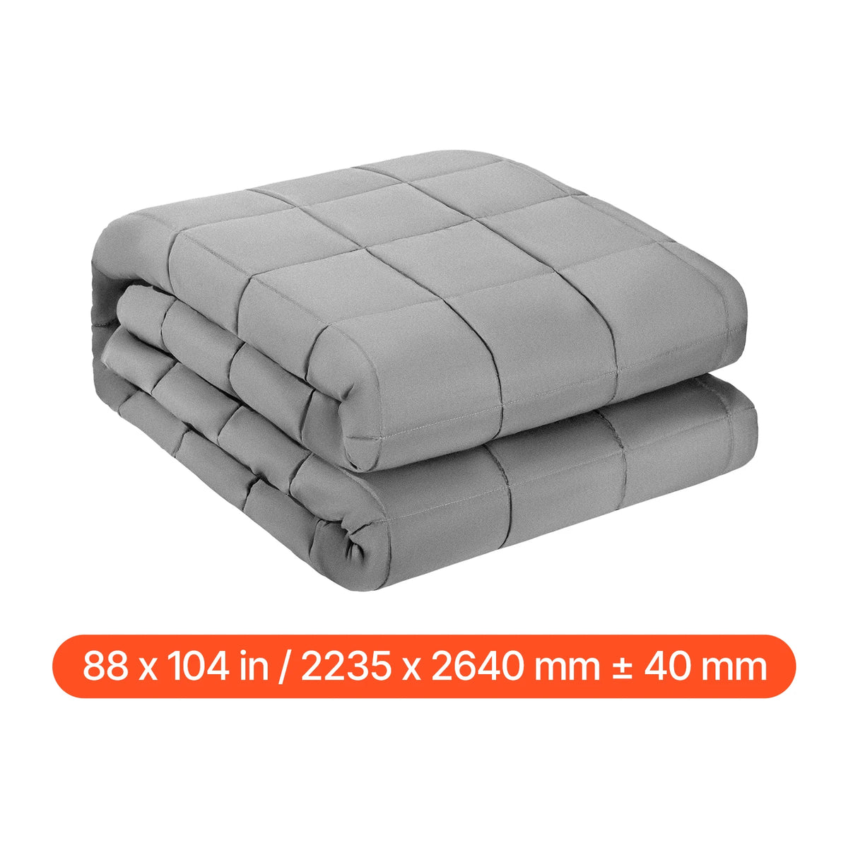 20 lb King Size Weighted Blanket – Cooling Breathable Glass Bead Design