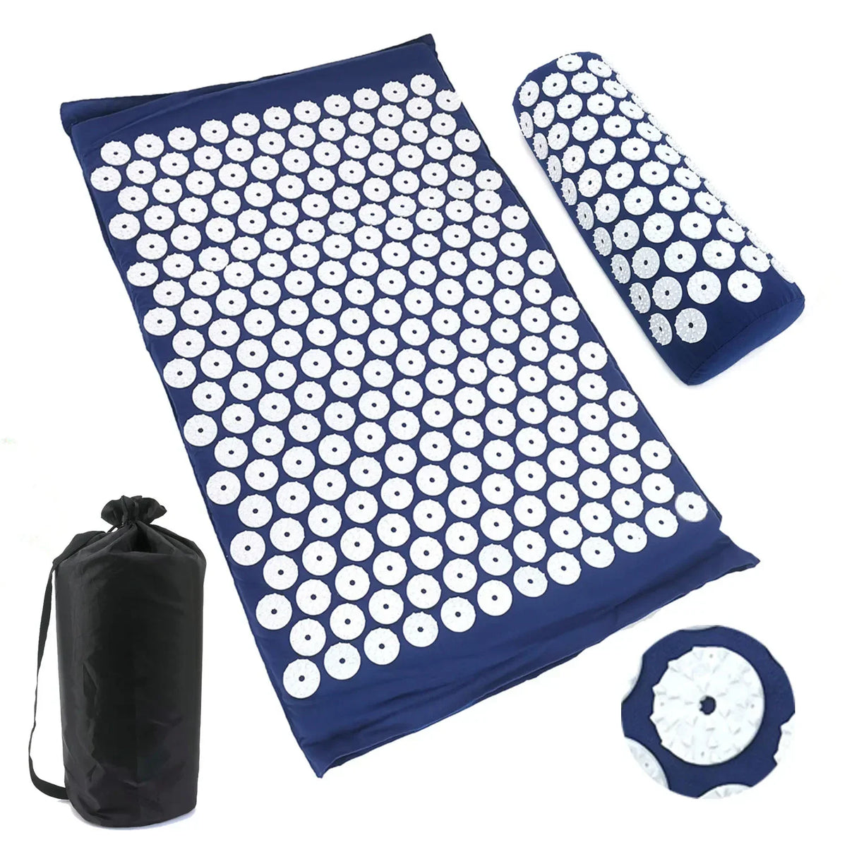 Acupressure Mat & Pillow Set – Full Body Relaxation & Massage Cushion
