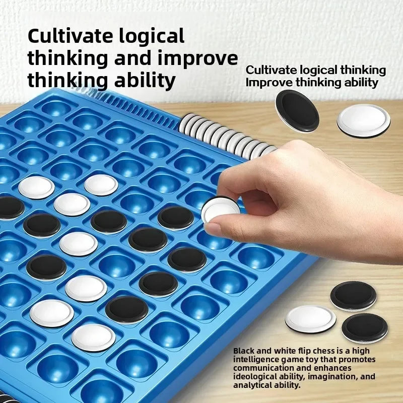 Dual-Sided Strategy Board Game – 2-Player Logic & Brain Teaser Challenge