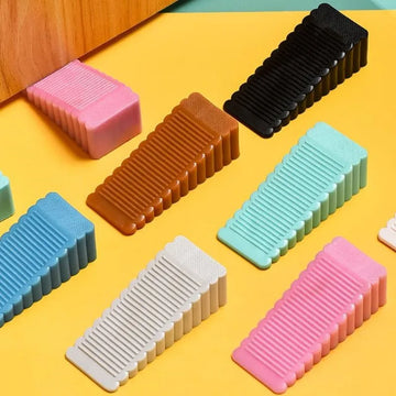 Silicone Door Stopper Wedge – Anti-Collision Door Safety Block