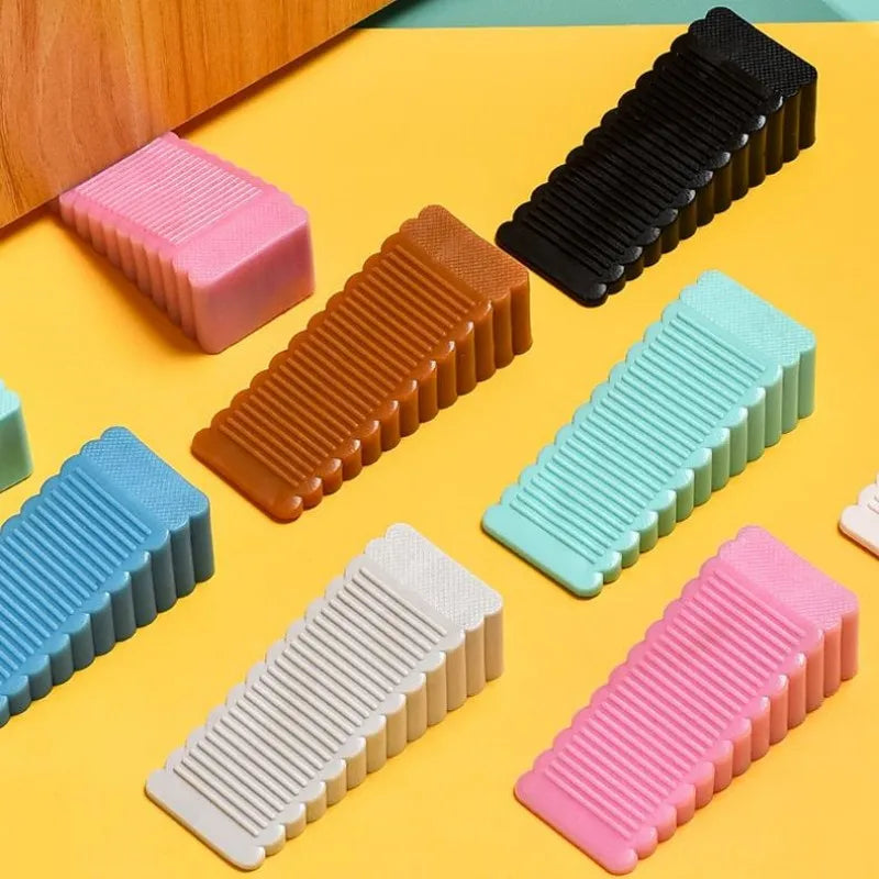 Silicone Door Stopper Wedge – Anti-Collision Door Safety Block