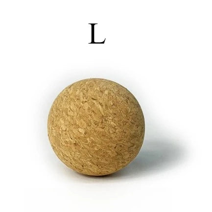 Multi-Size Cork Massage Ball Set – Portable Myofascial Release & Relaxation Balls