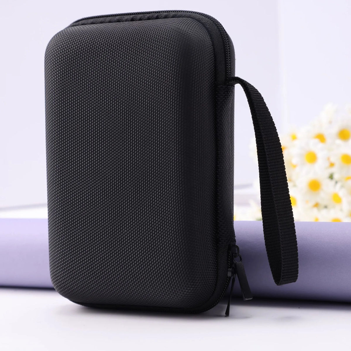 Portable Tech Organizer Pouch – Zipper Cable & Electronics Storage Case