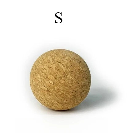 Multi-Size Cork Massage Ball Set – Portable Myofascial Release & Relaxation Balls