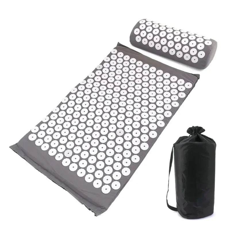 Acupressure Mat & Pillow Set – Full Body Relaxation & Massage Cushion