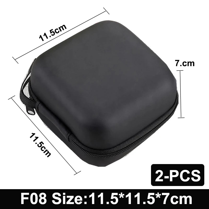 Portable Tech Organizer Pouch – Zipper Cable & Electronics Storage Case