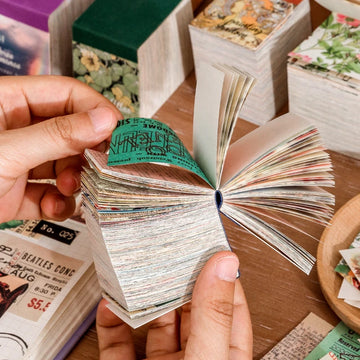 400-Piece Vintage Scrapbooking & Junk Journal Craft Set