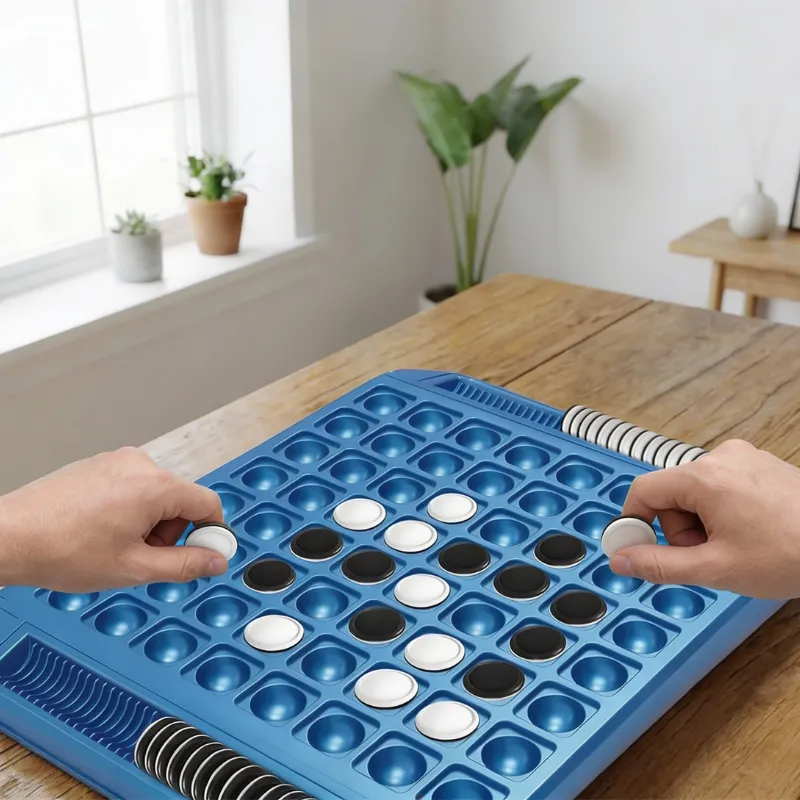 Dual-Sided Strategy Board Game – 2-Player Logic & Brain Teaser Challenge